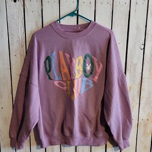 PLAYBOY Club Multicolor Logo Sweatshirt